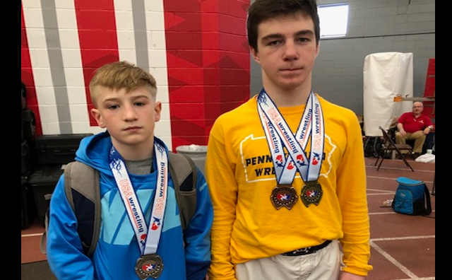 Fickes and J. Williams Medal at Northeast Regionals - Hempfield Wrestling